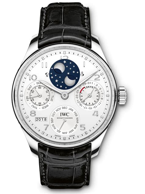 iwc calendario perpetuo platino|Calendario perpetuo .